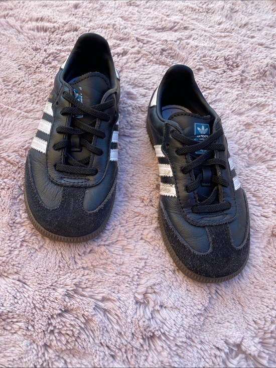 adidas Other - adidas Black samba Sneakers with White Stripes